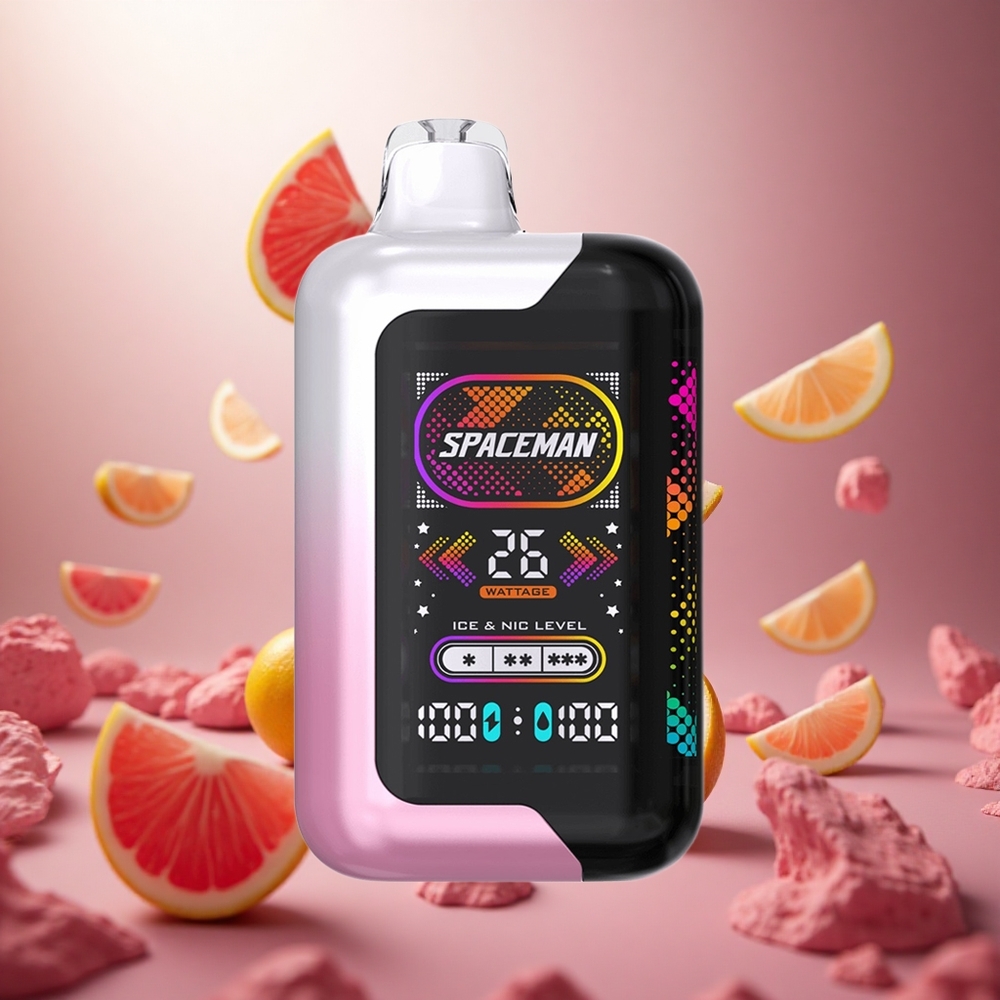 SMOK SPACEMAN SP40000 40000 Puffs Vienreizlietojamais Vape Rozā Citronāde