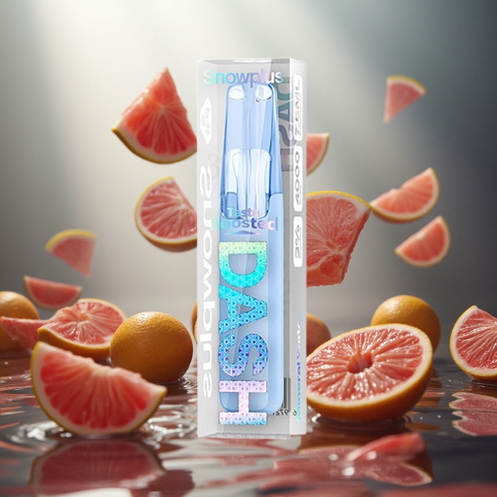Snowplus Dash 4000 Puffs Minerālūdens Iztērējamā Ierīce 7,5 ml 5% Nikotīns