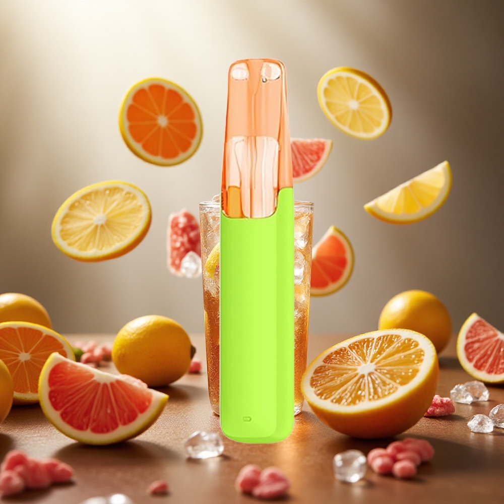 Snowplus Dash 4000 Puffs Sparklējošais Ledus Citronu Tēja