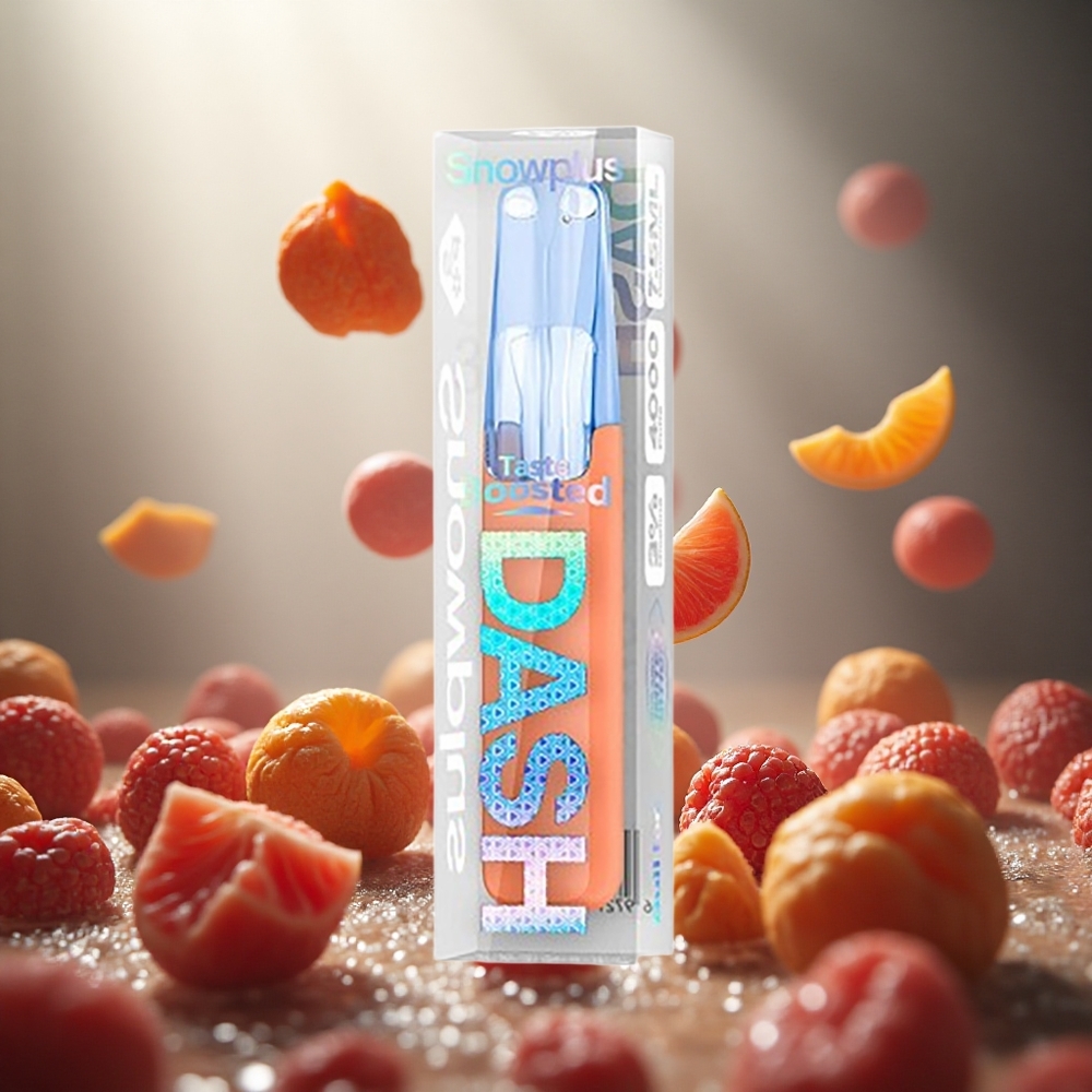 Snowplus Dash 4000 Puffs Vienreizlietojama Ierīce Ledus Jānis 7,5 ml 5%