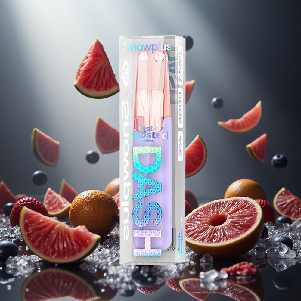 Snowplus Dash 4000 Vienreizlietojama Ierīce Melnais Pūķis Ledus 7,5 ml 5%