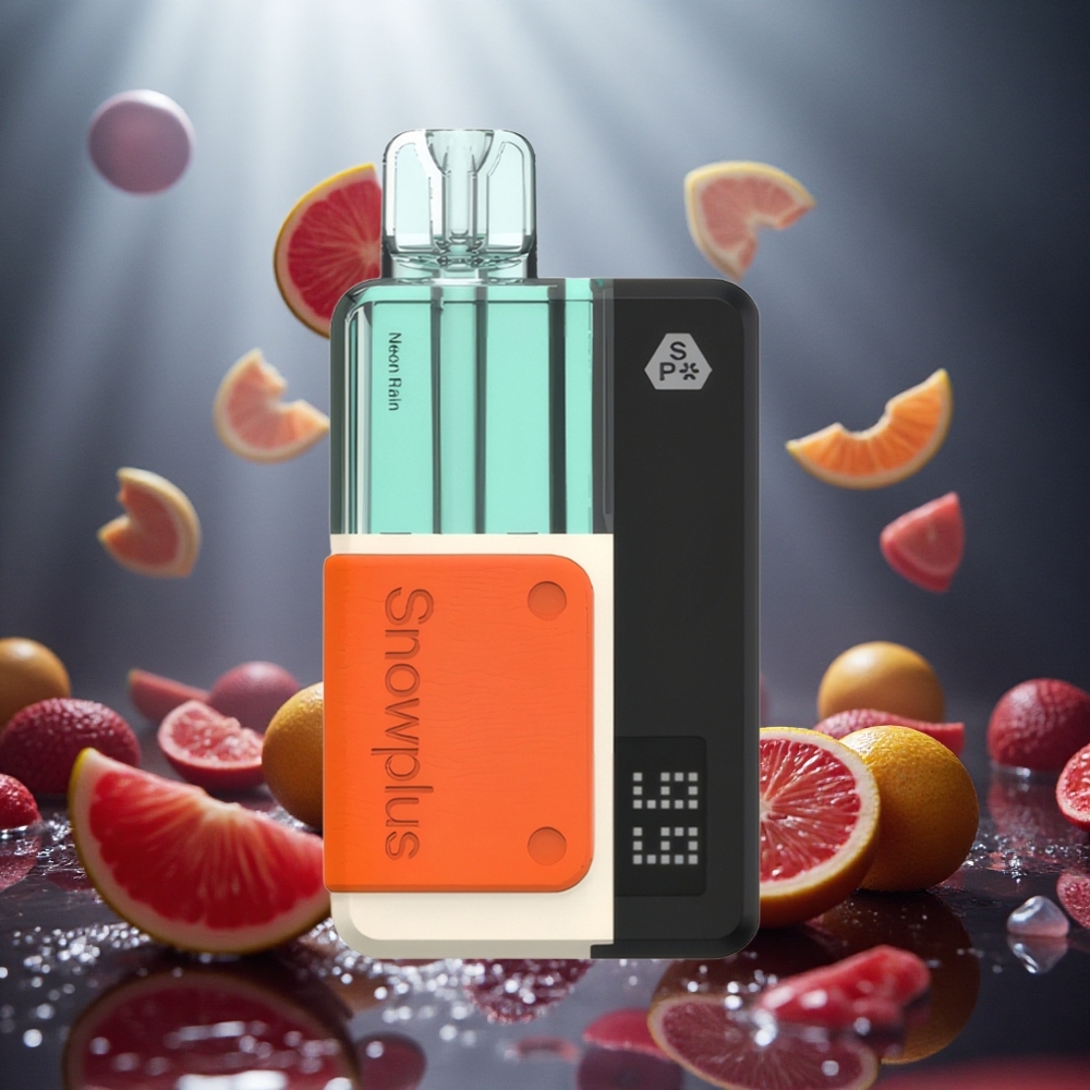 Snowplus Swift 15000 Pod Komplekts Neon Lietus ar 2+10 ml E-šķidruma Tilpumu un 1000 mAh Akumulatoru