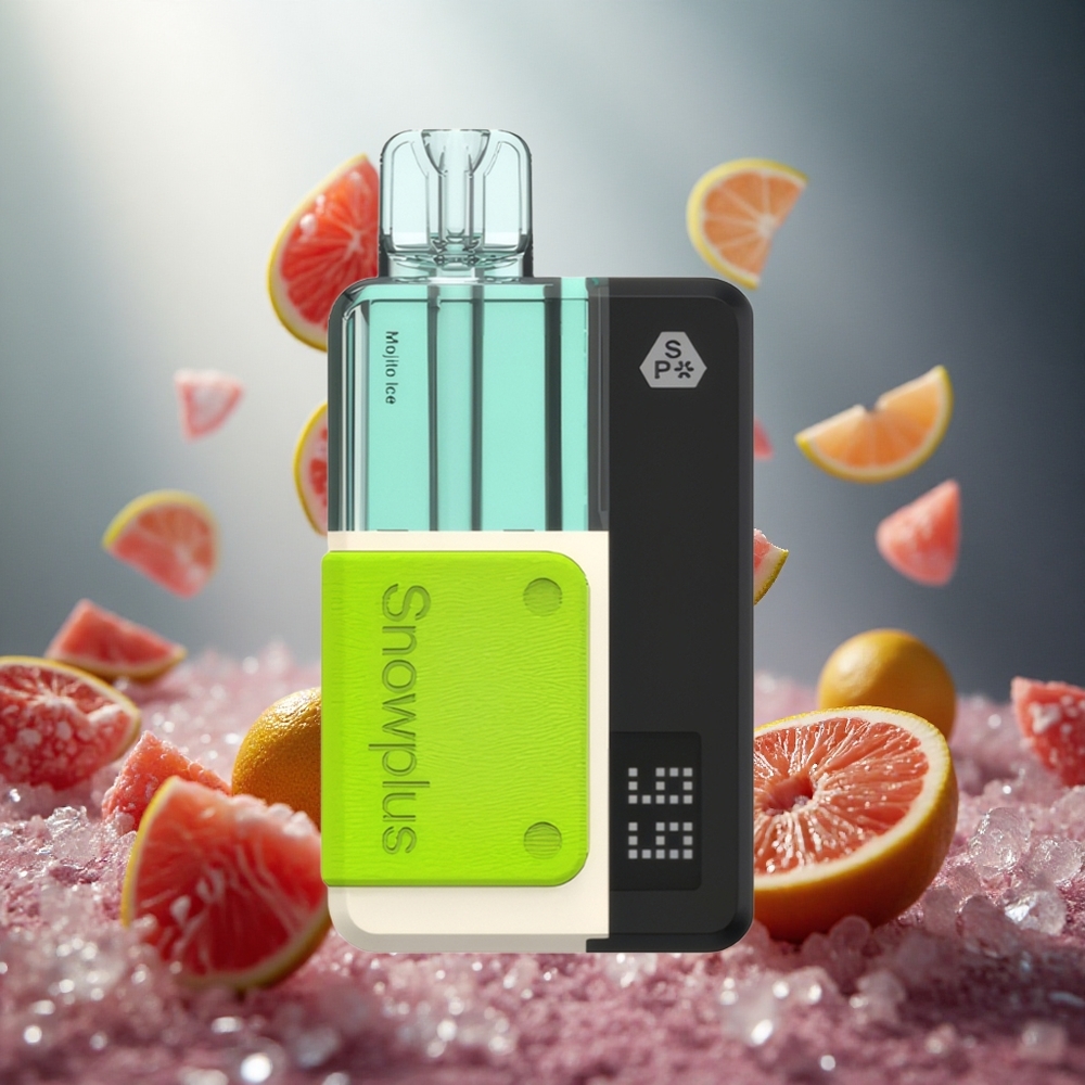 Snowplus Swift 15000 Puffs Pod Komplekts Mojito Ledus ar 2+10 ml E-šķidruma Tilpumu