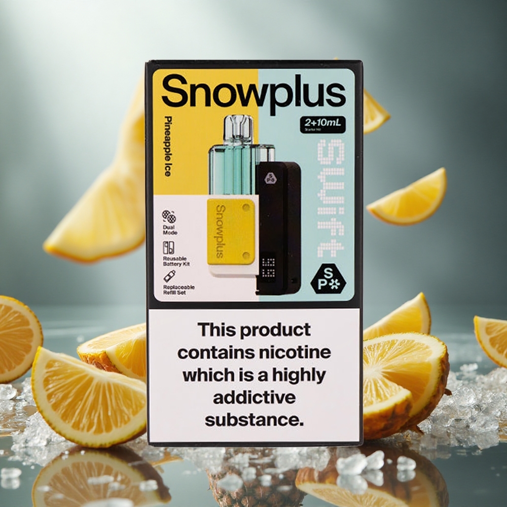 Snowplus Swift 5000 Ananāsu Ledus ar 1000 mAh un 2% Nikotīna