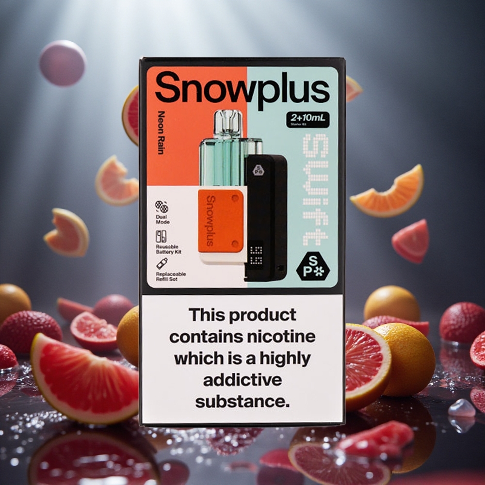 Snowplus Swift 5000 Puffs 1000 mAh/2% Neonus Lietus