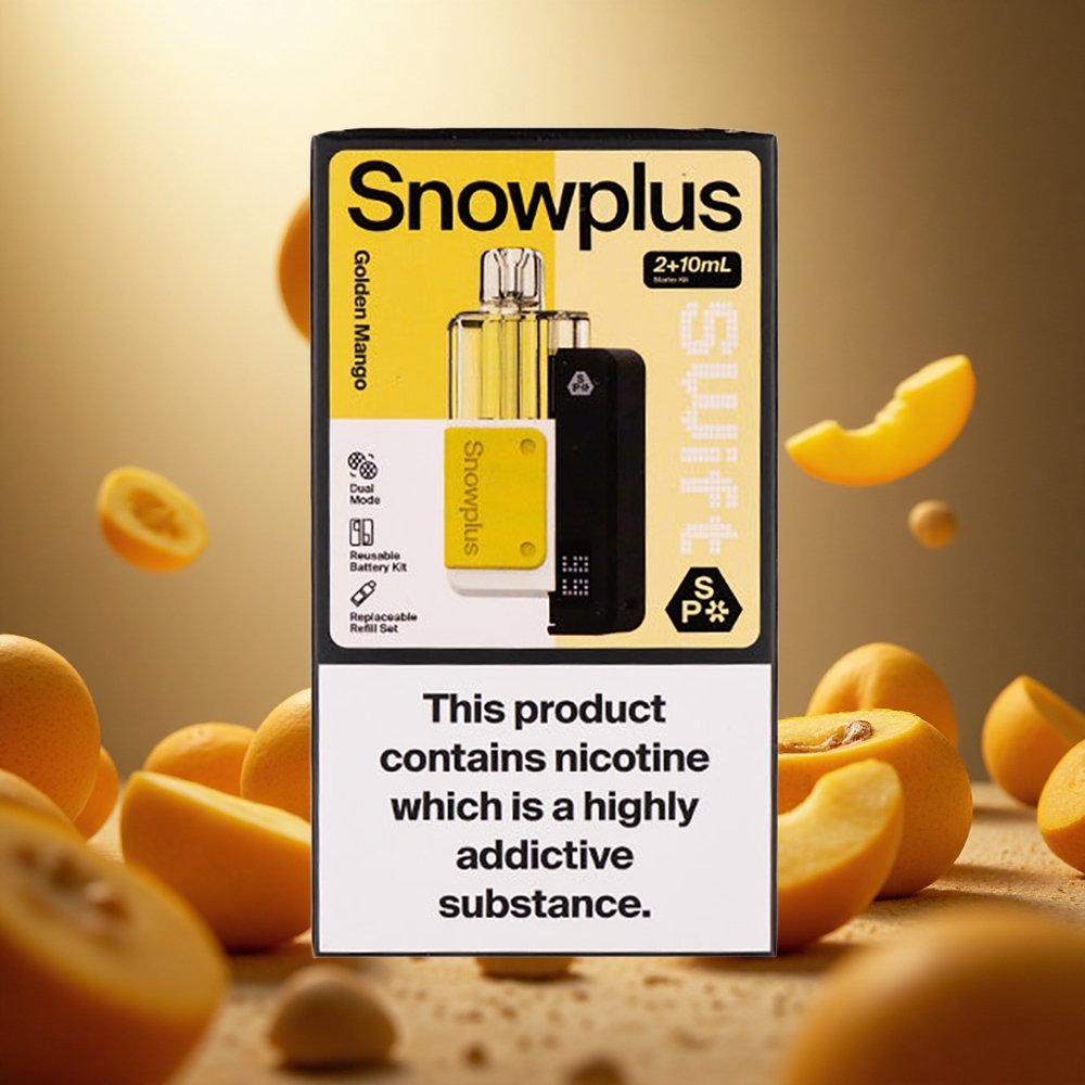 Snowplus Swift 5000 Puffs 2+10 ml Zelta Mango