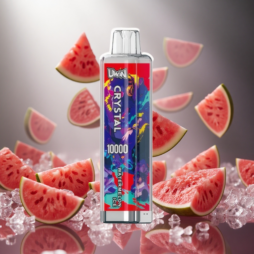 UWIN Crystal 10000 Puffs Arbūzs Ledus