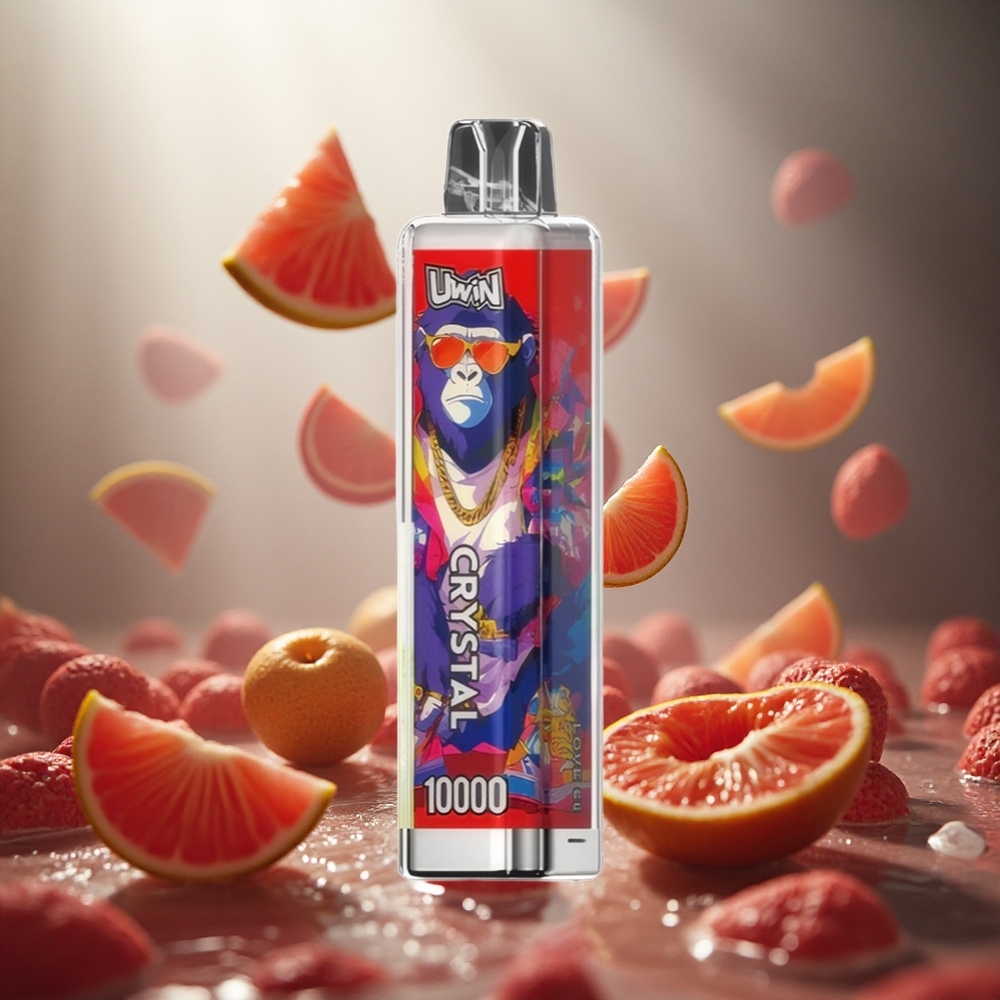 Uwin Crystal 10000 Puffs Vienreizlietojamais Vape Mīlestība 66 RGB Gaismas un 18ml
