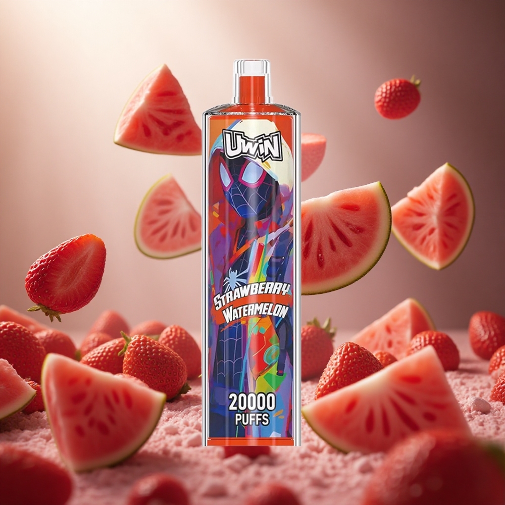 Uwin Shisha Hookah Crystal 20000 Puffs Zemeņu Arbūzs