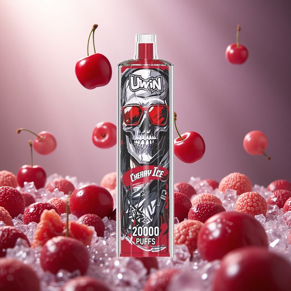 Uwin Shisha Hookah Crystal 20000 Puffs Ķiršu Ledus