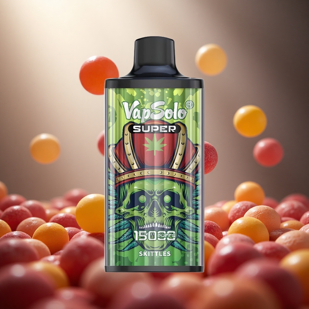 Vapsolo Super 15000 Puffs Vienreizlietojamais Vape Skittles (Šķēles)