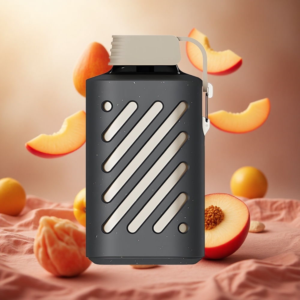 VOZOL GEAR 10000 Puffs Persiku Mango Smūtijs 20 ml E-šķidruma Ietilpība