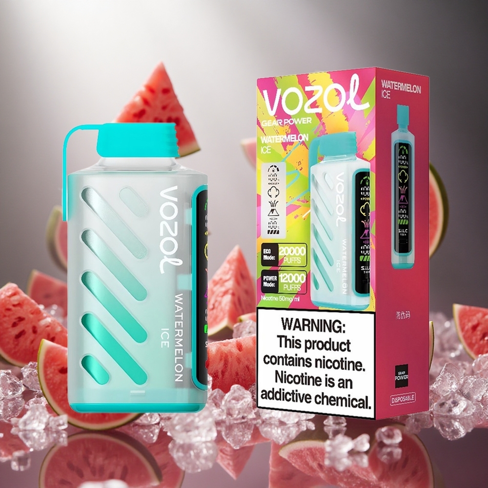 VOZOL Gear Power 20000 Iekšpildīta E-Likvīda Jaunā 20mL Arbūza Ledus