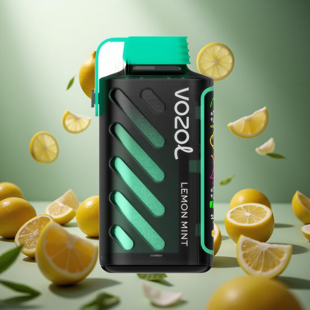 VOZOL Gear Power 20000 Iekšpusē Iepildīta Šķidruma Ietilpība 20mL Citrons Mētra