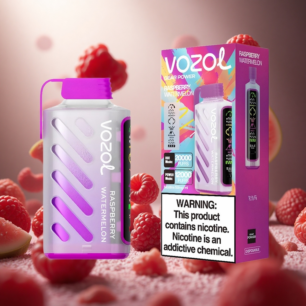 VOZOL Gear Power 20000 Puffs Avenu Arbūzu Vienreizlietojamais Vape