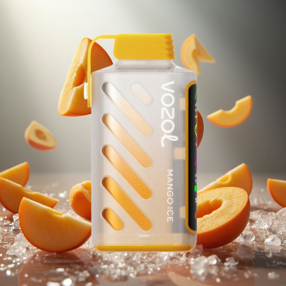 VOZOL Gear Power 20000 Puffs Vienreizlietojamais Vape Mango Ledus