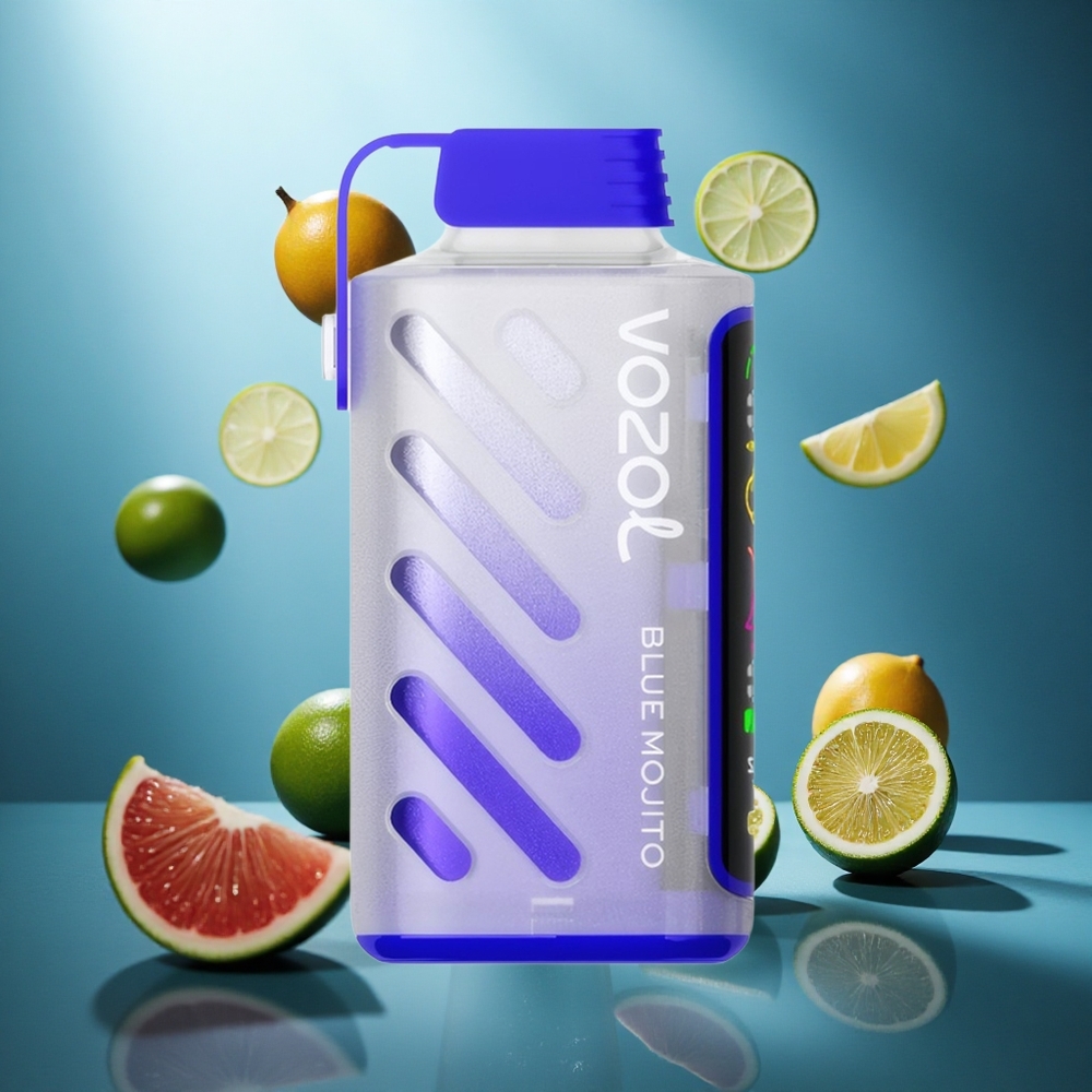 VOZOL Gear Power 20000 Puffs Zilā Mojito Vienreizlietojamais Vape