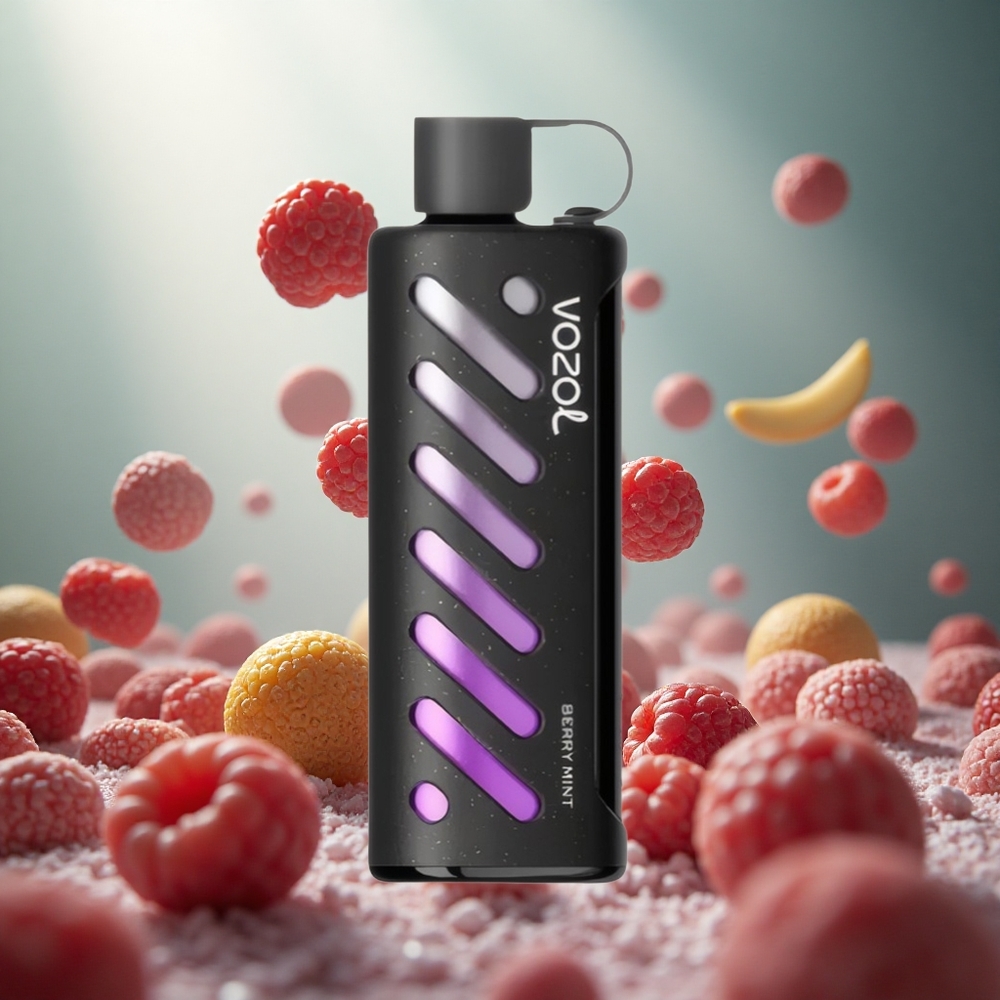 VOZOL Gear Shisha 25000 Puffs Ogļu Mētra Vienreizlietojamais Vape