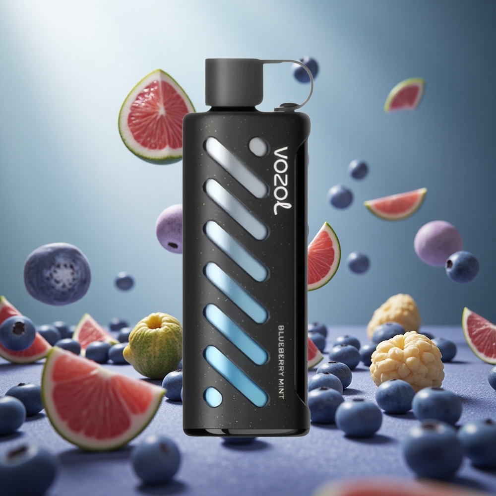 VOZOL Gear Shisha 25000 Puffs Zilā Melleņu Mētra