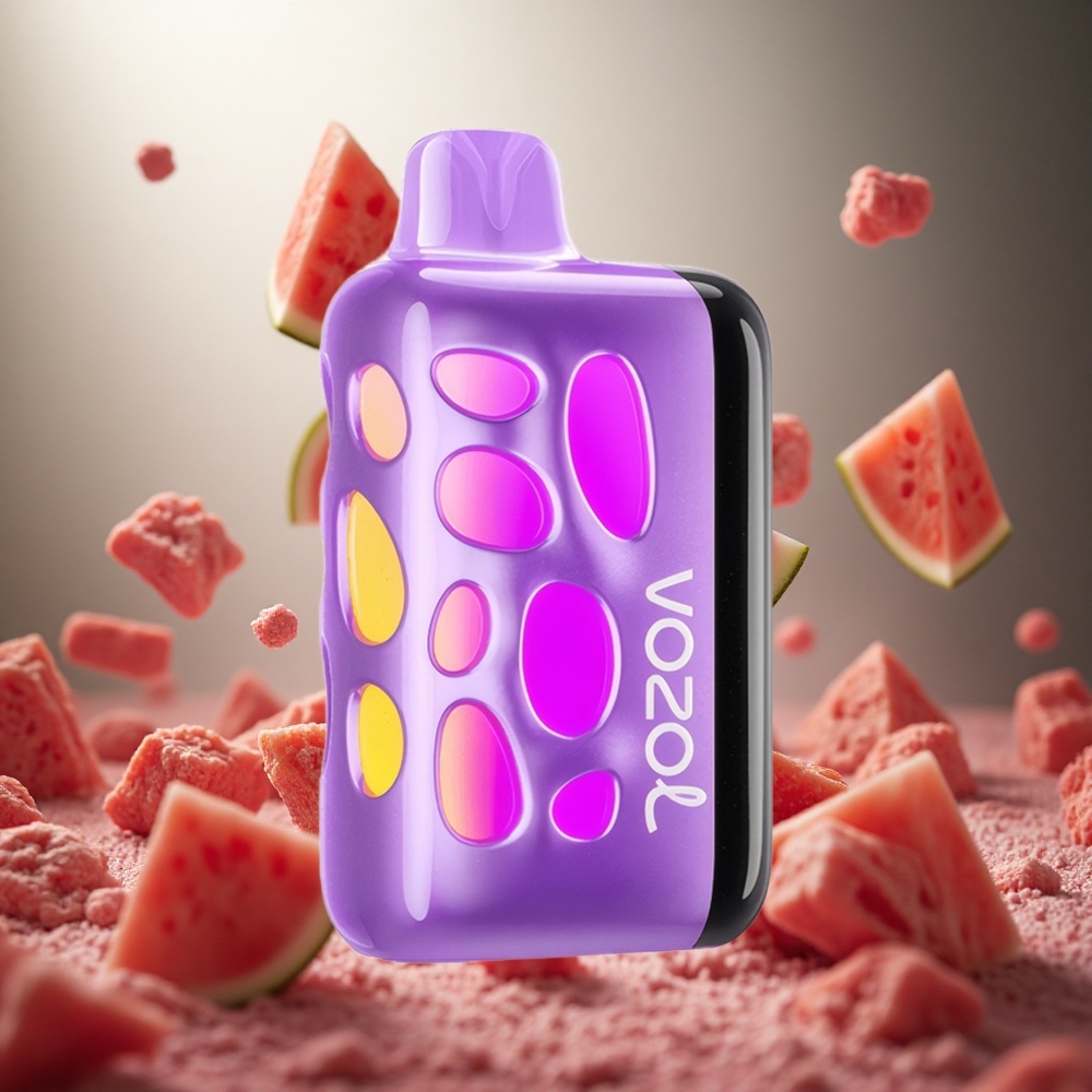 VOZOL RAVE 40000 Iznēsājamais Vape Arbūzs Ranchers ar 270 grādu Vibrējošo Dizainu un 20/50mg/ml Nikotīnu