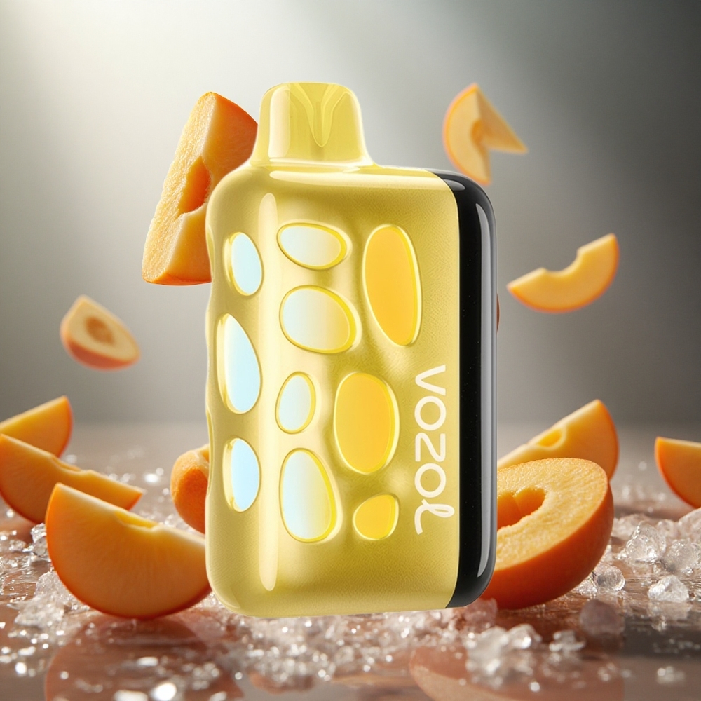 VOZOL RAVE 40000 Puffs Mango Ledus ar 20/50mg/ml Nikotīna