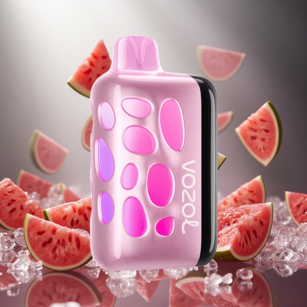 VOZOL RAVE 40000 Vienreizlietojamais Vape Arbūzu Ledus ar 20/50mg/ml Nikotīna