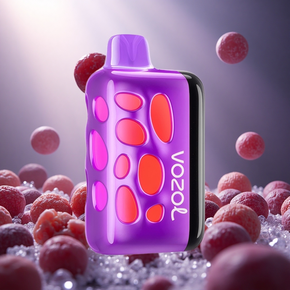 VOZOL RAVE 40000 Vienreizlietojamais Vape Vīnogu Ledus ar 20/50mg/ml Nikotīna
