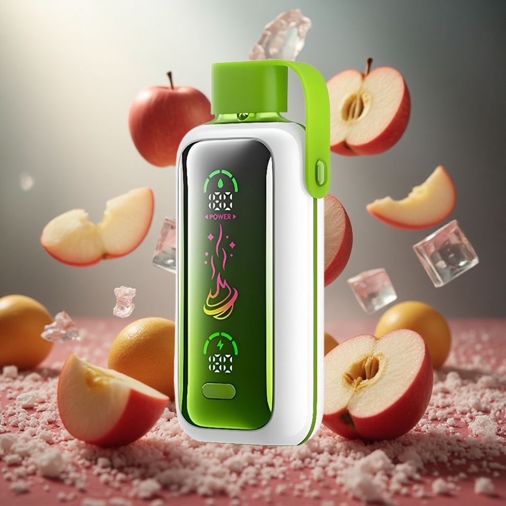 VOZOL Star 20000 Puffs Dubultā Ābola Ledus