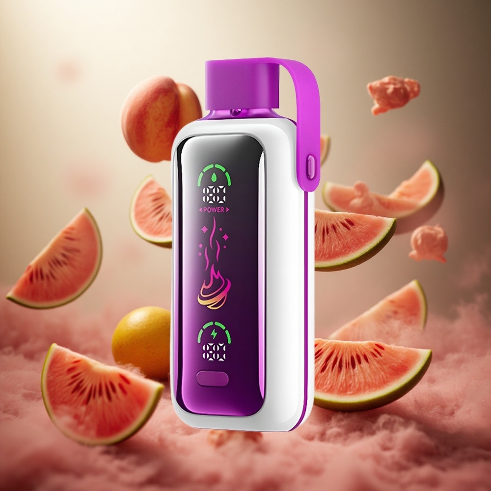 VOZOL Star 20000 Puffs Persiku Mangos Arbūzs Vienreizlietojamais Vape