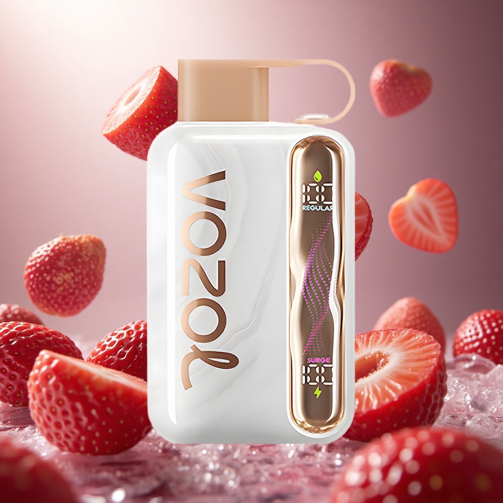 VOZOL STAR 40000 Puffi Zemeneņu Ledus Vienreizlietojamais Vape 1000mAh Type-C