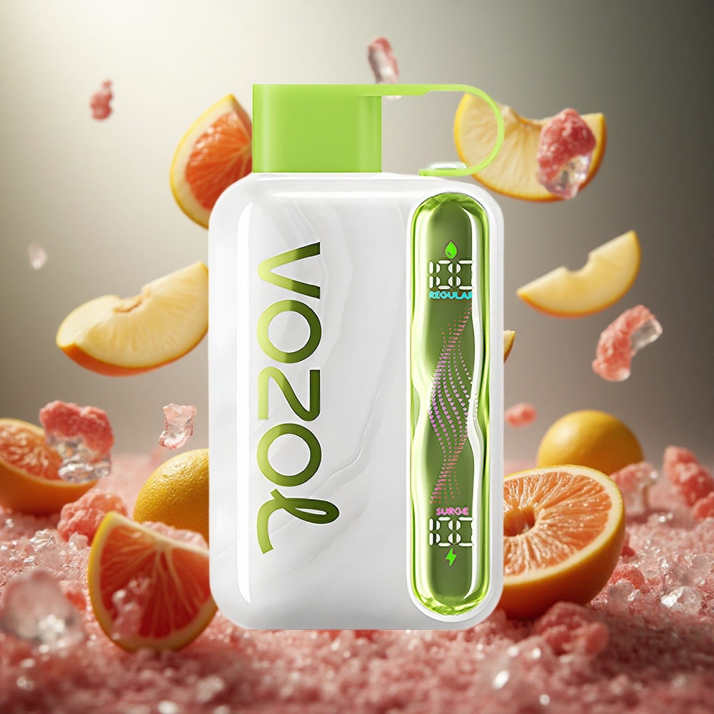VOZOL STAR 40000 Puffs Izmetamais Veips Skābā ābolu Ledus ar 1000mAh Akumulatoru un Type-C Uzlādi