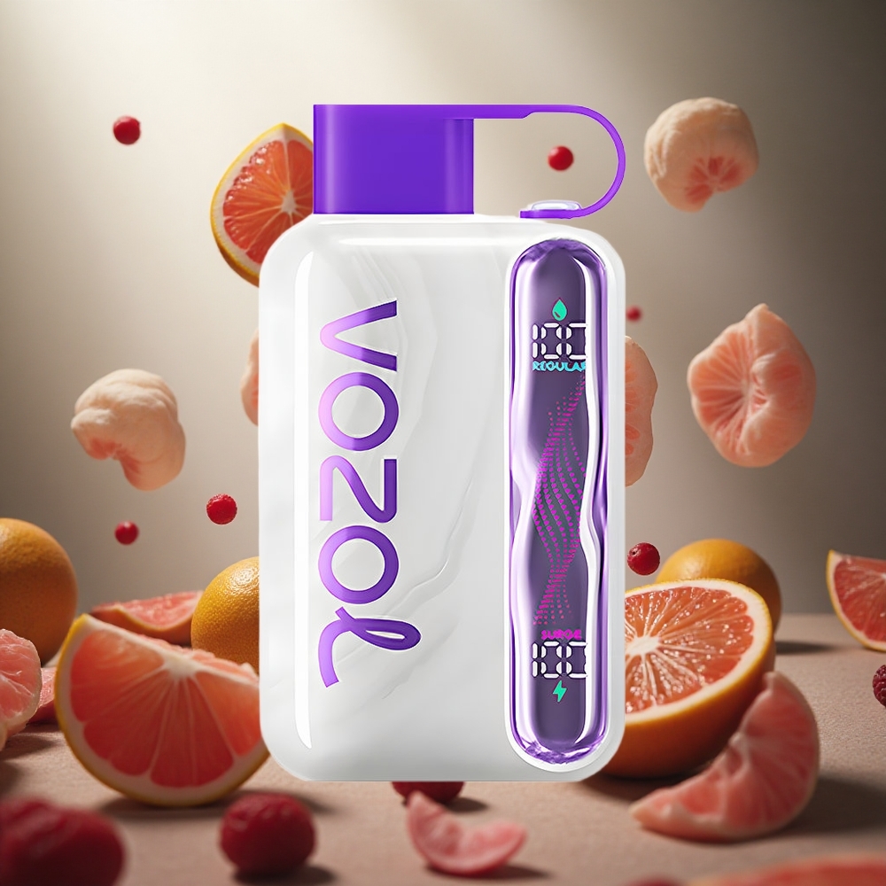 VOZOL STAR 40000 Puffs Vienreizlietojamais Vape Čerimojas Greipfrūtu Ogles ( 20/50mg/ml Nikotīns)