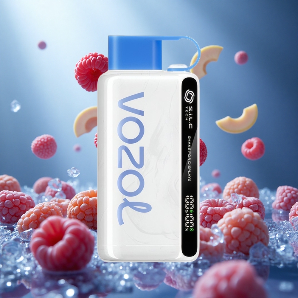VOZOL STAR 9000/12000 Puffs Zilā Aveņu Ledus