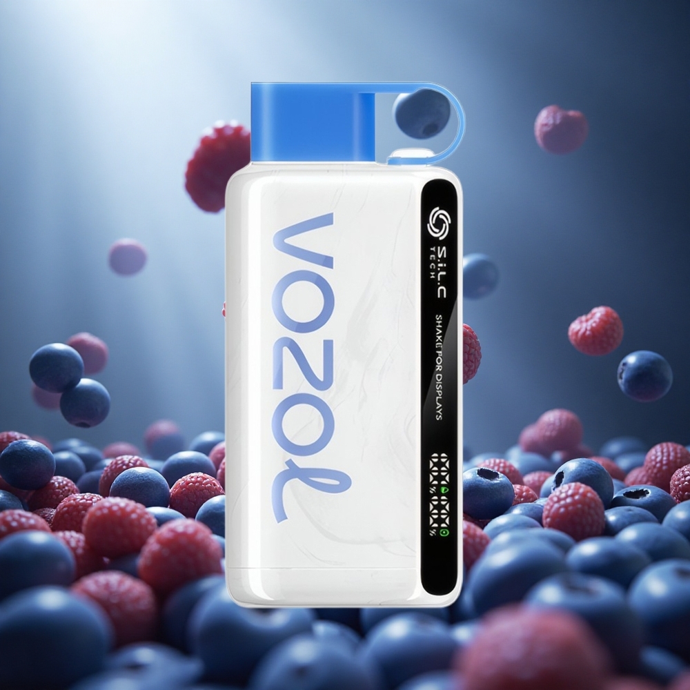 VOZOL STAR 9000/12000 Puffs Zilenes Vētra ar 30% ātrāku uzlādi