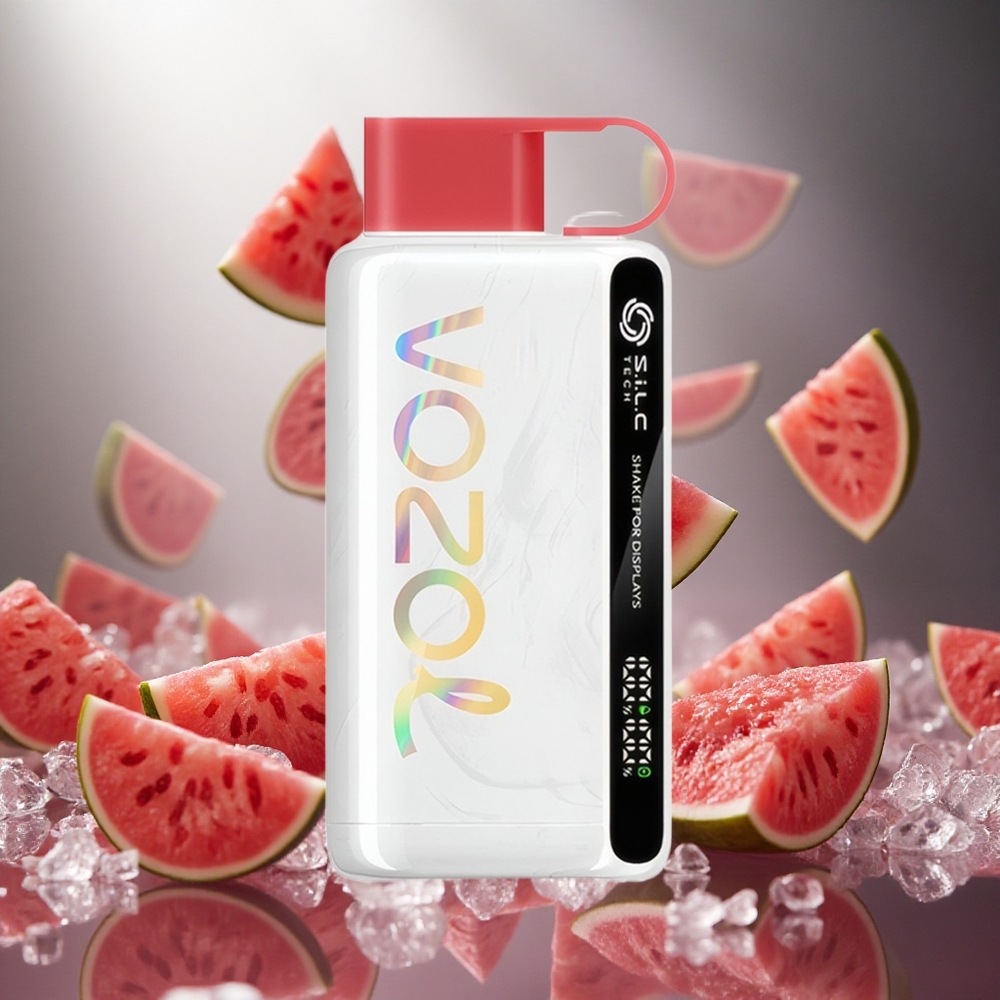 VOZOL STAR 9000/12000 ar Ūdensmelona Ledu Vienreizlietojamais Vape ar 30% ātrāku uzlādi