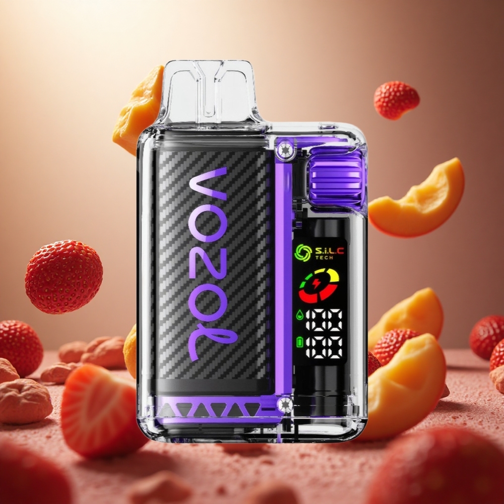 VOZOL Vista 20000 Ievelkamie Zemenes Mango Uzlādējama 650mAh