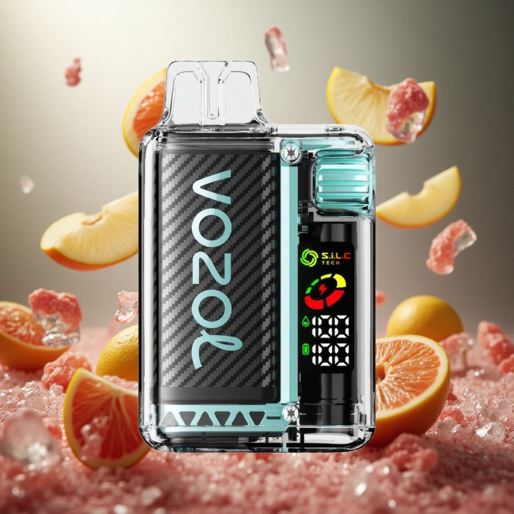 VOZOL Vista 20000 Puffs Atjaunojama Akumulatora 650mAh Skābā Ābola Ledus