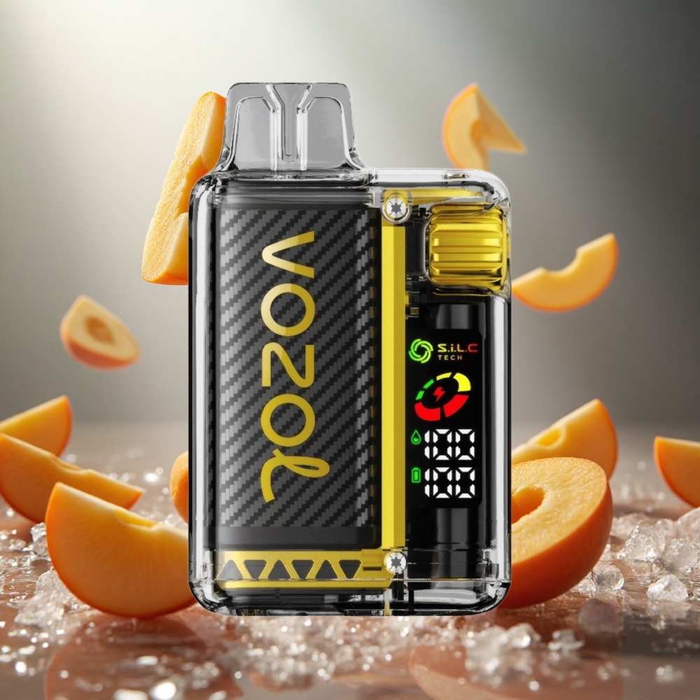 VOZOL Vista 20000 Puffs Mangos Ledus Vienreizlietojamais Vape ar 650mAh Akumulatoru un 2% Nikotīna