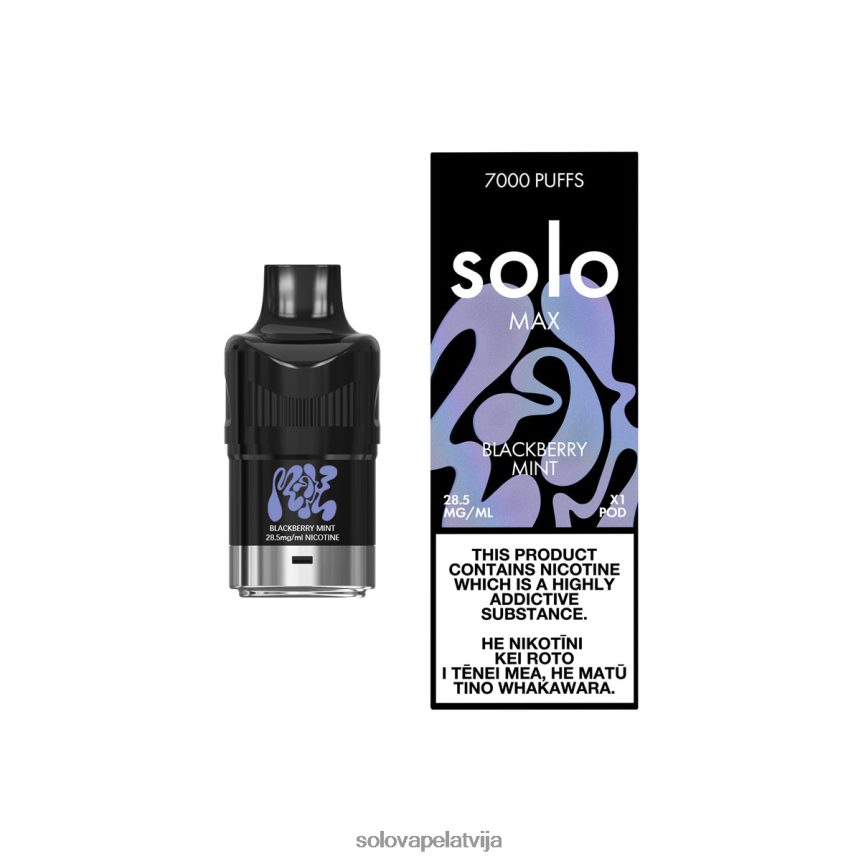 Solo MAX pod kazenes piparmētra | Solo Vape Flavours 8FR2NJ73