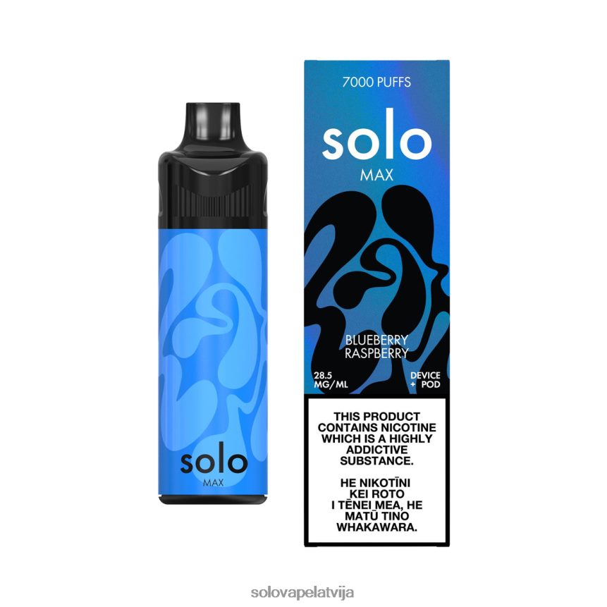 Solo MAX pod komplekts melleņu avenes | Solo Vape Flavours 8FR2NJ65
