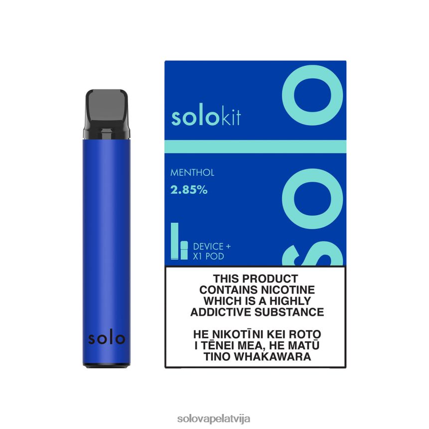 Solo pod komplekts mentols | Solo Vape How Many Puffs 8FR2NJ47