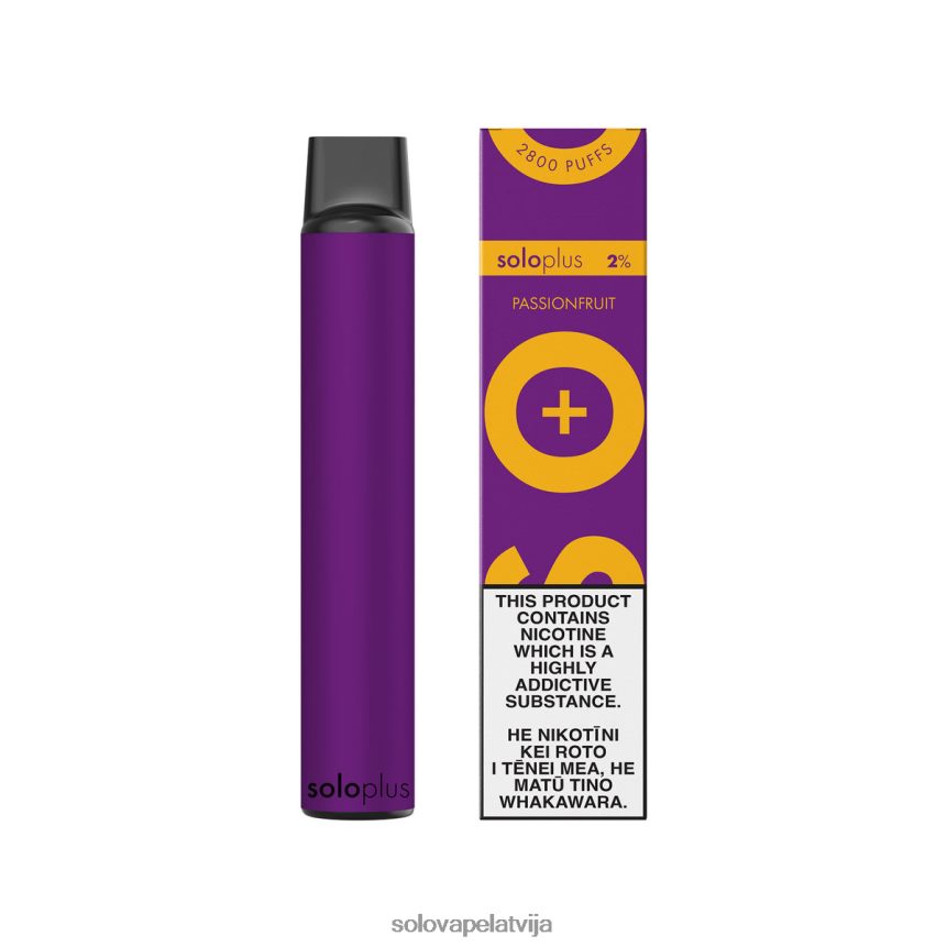 Solo Plus vienreizējās lietošanas vape pasifloras augļi | Solo Vape How To Use 8FR2NJ29