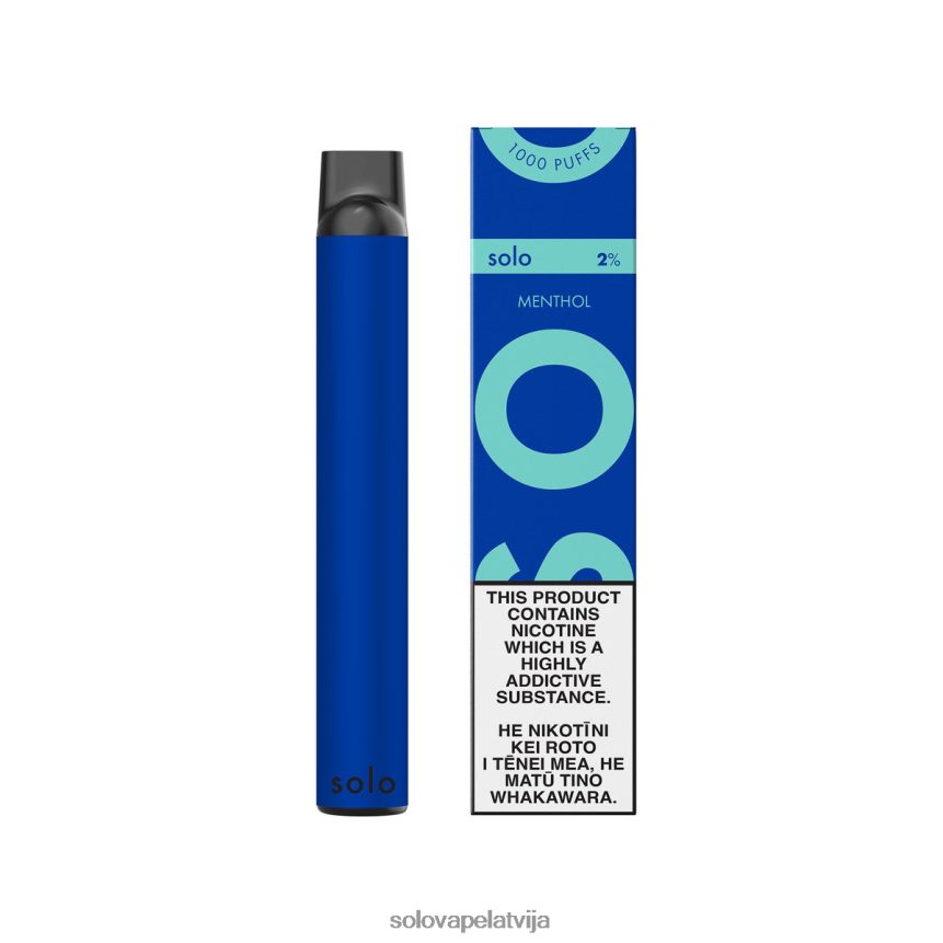 Solo vienreizējās lietošanas vape mentols | Solo Vape Cena 8FR2NJ8