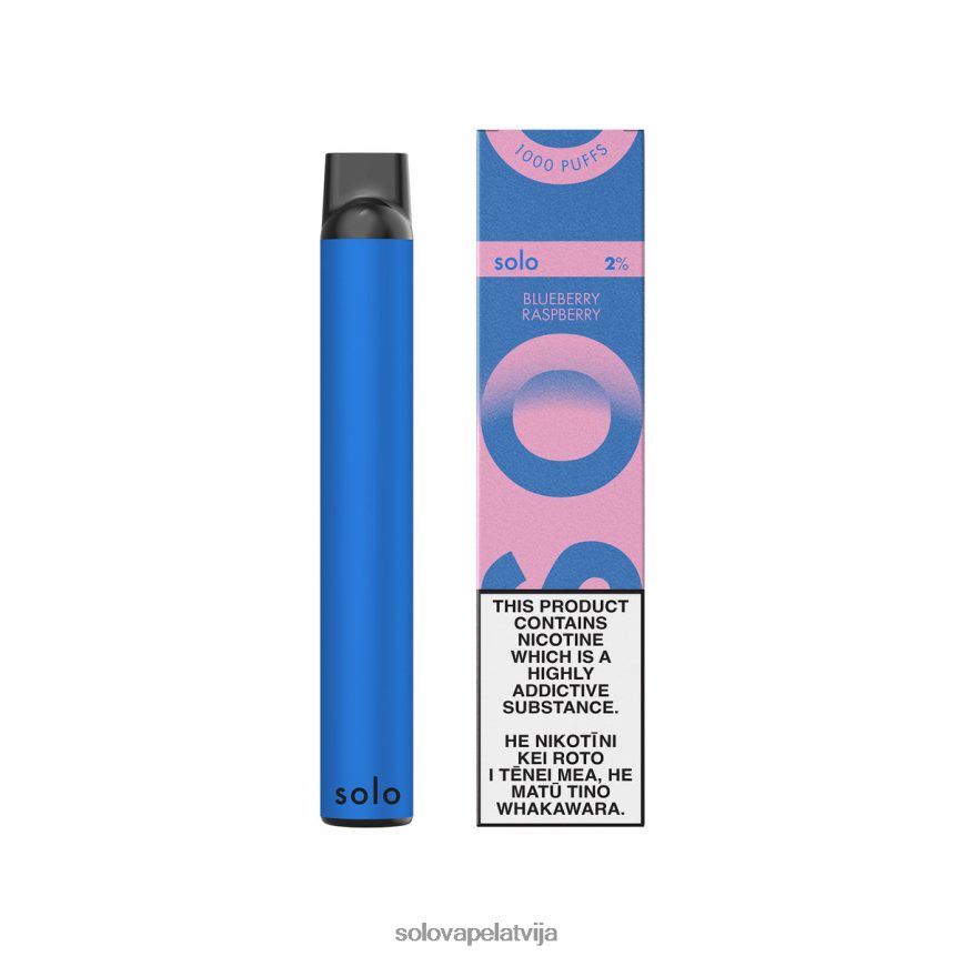 Solo vienreizējās lietošanas vape paradīzes kolekcija melleņu avenes | Solo Vape Riga 8FR2NJ19