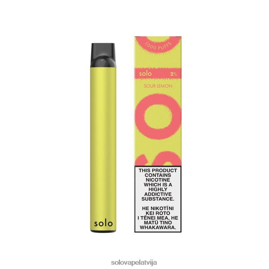 Solo vienreizējās lietošanas vape skābs citrons | Solo Vape Near Me 8FR2NJ12